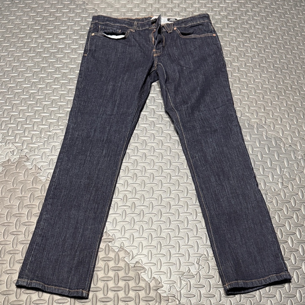 Volcom Men's Deep Blue Straight Jeans